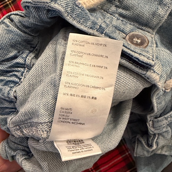 Free People We The Free City Slouch Jeans Size M - Picture 10 of 10